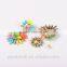 2015 Spring Designs Shourouk Flower Jewels Stud Earrings for Women(EJEW-JL052-01)