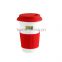 2016 bulk cheap custom shape silicone suction lid cover for cups
