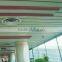 Windproof S - Shaped Width 100/200/300mm Aluminum Linear Blade Ceiling, Ceiling Aluminum Building Decorative Material