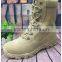 Wholesale khaki leather high ankle desert combat army boots