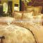Silk/Cotton Jacquard Bedding Sets--Gold Color