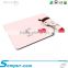 Non-Skip Rubber Mouse Pad Folding Mouse Pad with Logo Printing