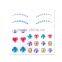 fashion decoration sticker eyeliner tattoo makeup bindi sticker