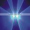 single blue 500mW laser light with double holes by step motor