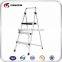bathroom 4 step alluminium ladder with handle