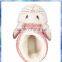 2014 best selling girls knitted bunny indoor boot