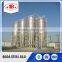 hopper bottom spiral steel silo