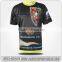 Dye sublimation darts shirts 100% polyester sublimation t shirt