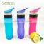 Best selling BPA free silicone water bottle/fashionable sports water bottle