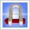 mrine hardware electric galvanized screw pin dee shackle