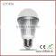 New products 2016 3W/5W/7W/9W/12W/15W 110V/220V Aluminum Plastic Housing globe led light bulbs