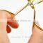 2016 Fashion Eyelashes Curlers Women Wonderful Pro Handle False Eye Lashes Curling Clip Gold Color Beauty Makeup Cosmetic Tool