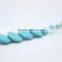 Tibetan Turquoise Stone Bead Bracelet 4 Flat Stone Connected String Beaded Bracelet For Women Jewelry 2016New Intrend style