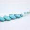 Tibetan Turquoise Stone Bead Bracelet 4 Flat Stone Connected String Beaded Bracelet For Women Jewelry 2016New Intrend style