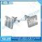 Silver metal men's designer cufflink
