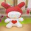 2016 Newest Hotsale Cheap Sit Rabbit Plush Toy