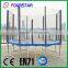 Round Camping Trampoline Combo Bungee Jumping Gym Equipment