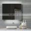 Engineering project LED bathroom mirror with backlights and glass storege cabinet