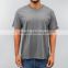 Daijun oem cheap grey 100% cotton plain oversize men t shirt make in china