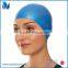 Custom Priting Silicone Waterproof Swimming Cap For Long Hair