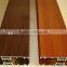 6005 Wood Grain-coated Aluminum Window Extrusion Profiles