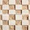 Mixed types gold mosaic tiles