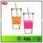 24oz bpa free single wall custom plastic cups with sleeve