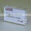 Customize clear acrylic engraved acrylic logo block factory sale