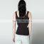 Plain dye custom waist hollow out tank top for women