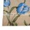 Textile Flower Print Waterproof Laminated Coral Fleece Fabric