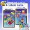 Plastic keychain game-hang on mokey, mini game plastic promotional toys