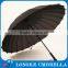 large 24 ribs auto open straight umbrella