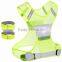 High quality dark-visible reflective vest for security