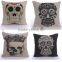New Style Fashion Confortable Colorful Skull Back Cushion