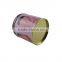 cute round tea tin jar,round metal tea gift box,coffee tea tin box
