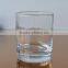 Round whisky glass cup with thick bottom