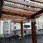Customized Wooden Out Gazebo Pergola in Happy Apartment Sanming City