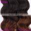 Wholesale 5a two tone ombre color hair weave virgin Malaysian hair cheap ombre hair weaves