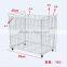 Manufacturer metal wire storage basket for promotion in supermarket