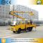 Winter promotion truck mounted man use hydraulic articulated / telescopic arm mobile boom lift