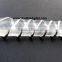Crystal Quartz Flat Stick Pendants Wire Wrapped Jewelry For Sell
