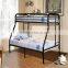 2016 High quality steel tube bed Suitable for 3people Iron metal bunk bed