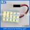 Auto parts led light reading light car dome light 5050smd 15leds