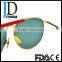 Wholesale Retro style design metal sunglasses.