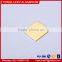 Anodized golden aluminum profile sample