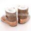 Discount Baby Snow Shoes Warm Cotton Gold baby shoes First Walker Infant Boots