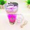 Creative design custom pantone color colorful body USB Rechargeable protein powder joyshaker bottle cup