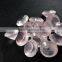 12-12.5mm round faceted cut natural pink rose quartz semi precious loose stone gemstone DIY ring earrings charm cabochon 4110105