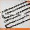Clothes decorative necklace chain iron aluminum material silver gold rose gold black O-shaped