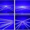 2.4W Blue 8lens fat-beam Moving-Head SpiderLaser Light